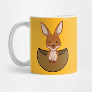 Kangaroo costume kangaroo baby Australian theme Mug